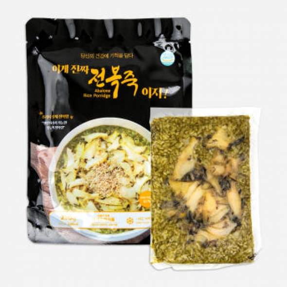 [신한카드 할인] 전복듬뿍 진도 전복 전복죽 밀키트 250g