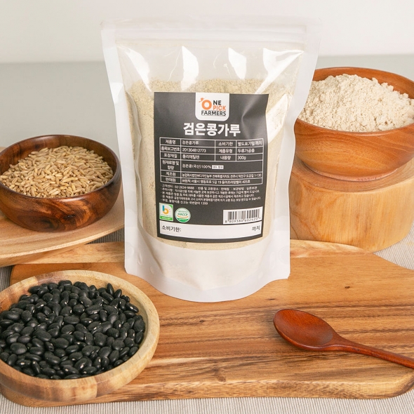 [신한카드 할인]  볶은 검은콩가루 250g 국산 서리태 식사대용 검정콩분말 쉐이크