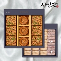 [사임당] 한과선물세트 오란다 약과세트2단(쇼핑백증정)