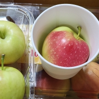 아삭하고 상큼한맛  미니사과 루비에스  