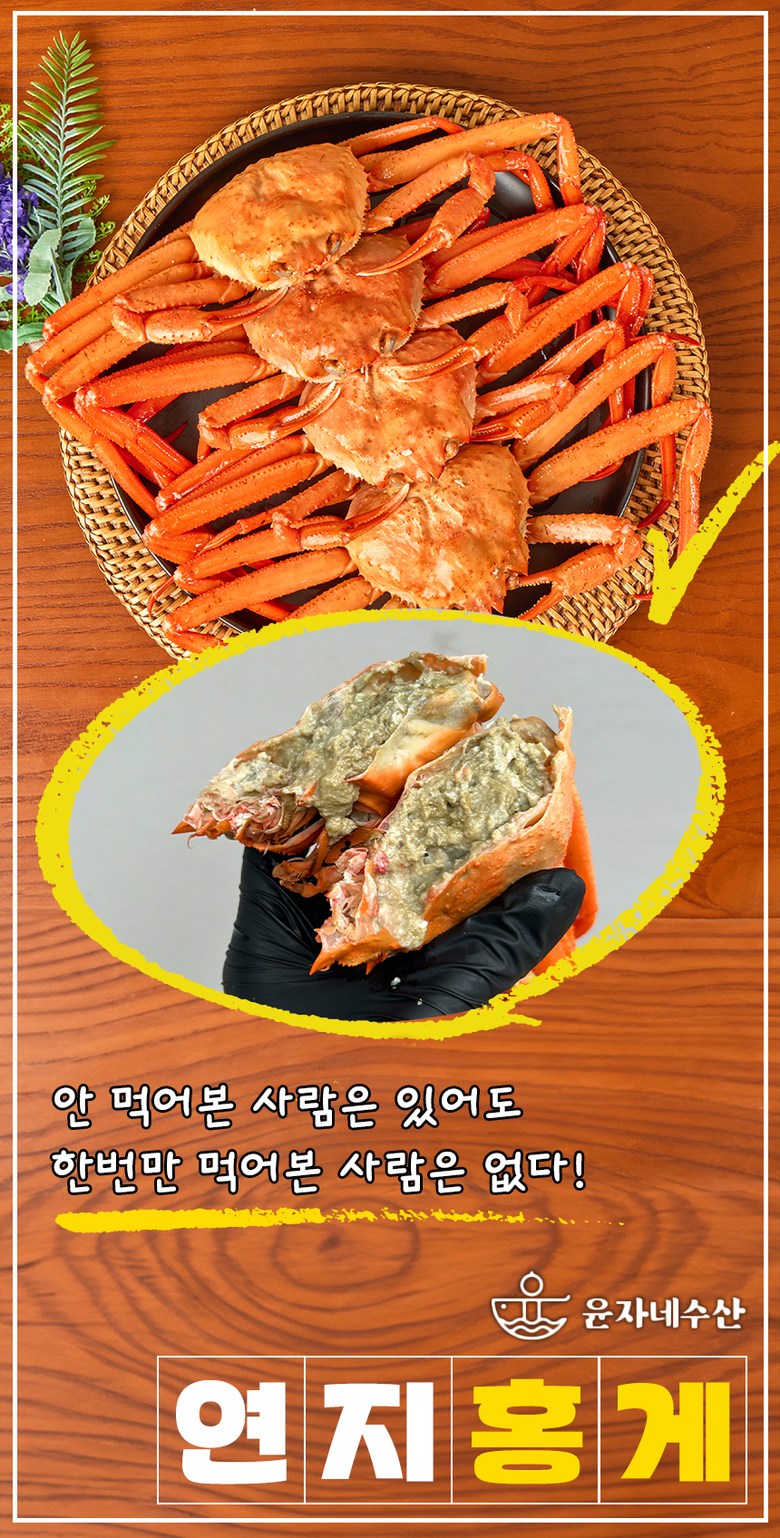 산지직송 구룡포 연지홍게  홍게제철  실속 가성비 3kg (10-12미)